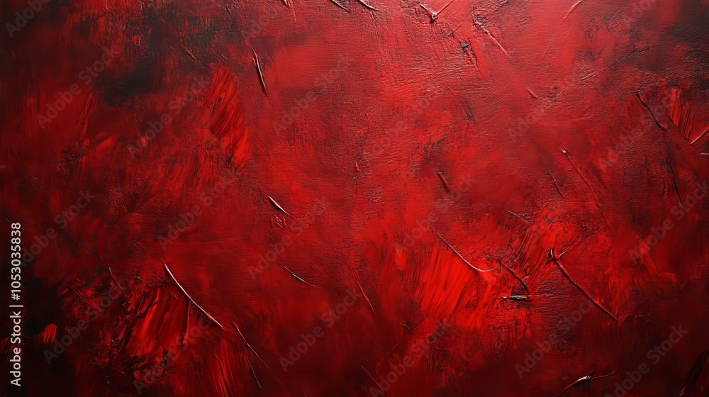 Poster grainy dark red paint wall texture deep red paper background with subtle texture