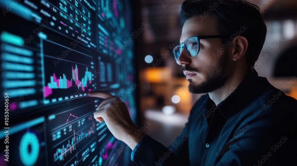Poster a data analyst explaining the correlation between customer behavior and sales growth