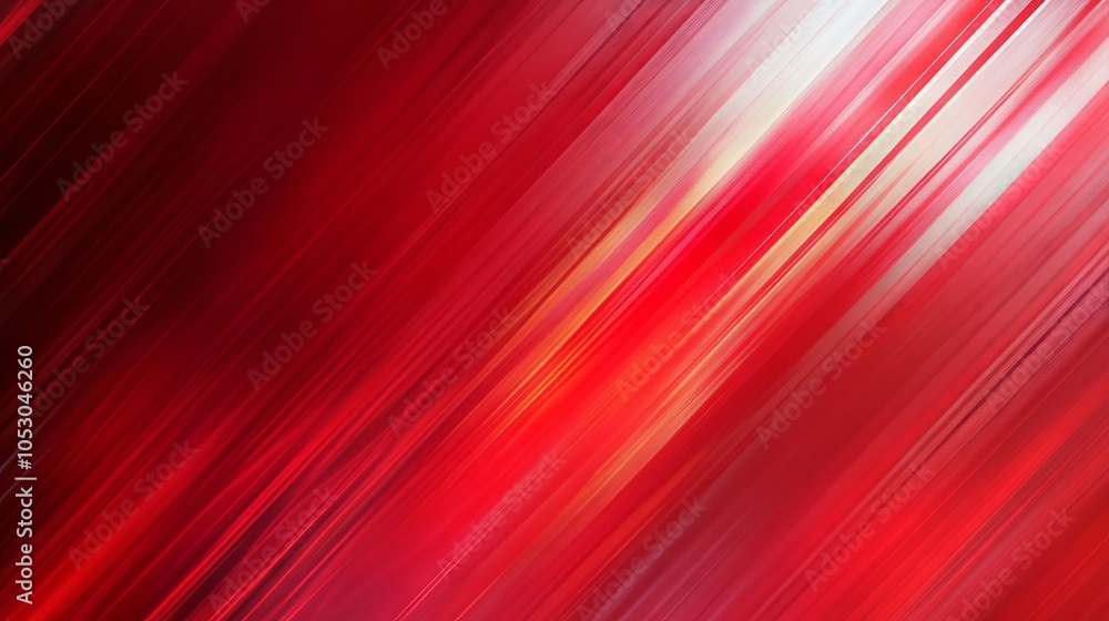 Poster abstract red vector background with dynamic diagonal stripes and gradient design