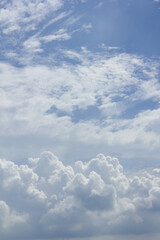 
The sky is full of clouds