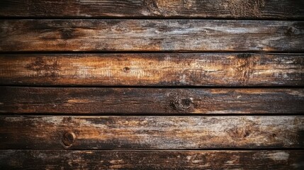 Fototapeta premium Rustic Wooden Planks Background with Textured Surface