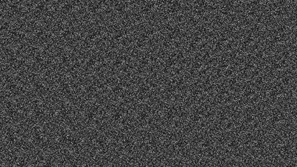 Fototapeta premium Abstract TV snow or noise white and black color 4k illustration. Detuned analog tele visor black and white nice background 4k illustration.