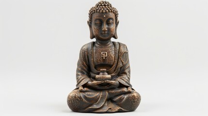 Fototapeta premium Bronze Buddha statue