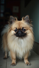 Fototapeta premium portrait of a dog