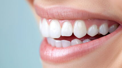 bright smile showcasing healthy teeth and gums, emphasizing importance of dental care and hygiene. Regular check ups can enhance oral health and boost confidence
