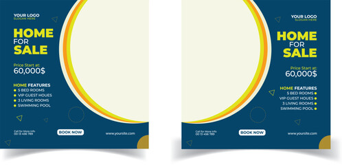 Home for Sale Social mesia Design