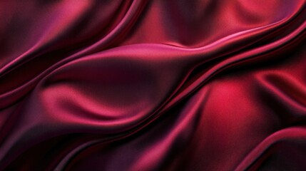 Obraz premium Abstract grunge silk texture with wavy folds, luxurious feel for Christmas design.