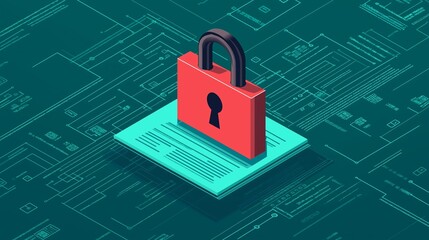Data Security and User Access Tracking Concept