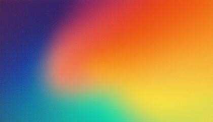 Obraz premium Vibrant abstract gradient with blurred texture, evoking energy and movement, ideal for backgrounds and wallpapers