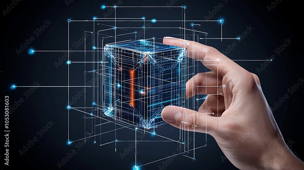 Aufkleber exploring the intersection of digital innovation and human interaction a futuristic glimpse into tec