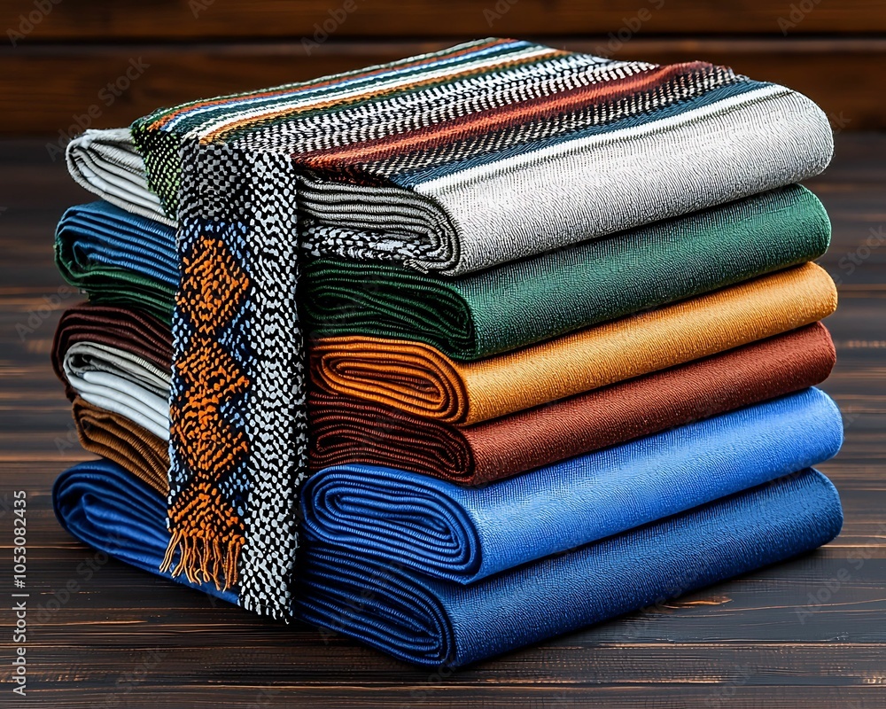 Aufkleber a vibrant collection of textiles exploring the richness and diversity of fabric patterns and colors 