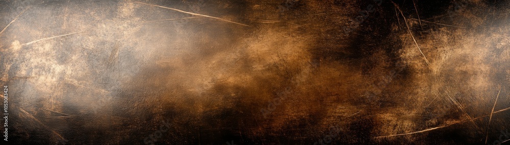 Poster dark brown textured surface with black vignette backdrop abstract minimal background