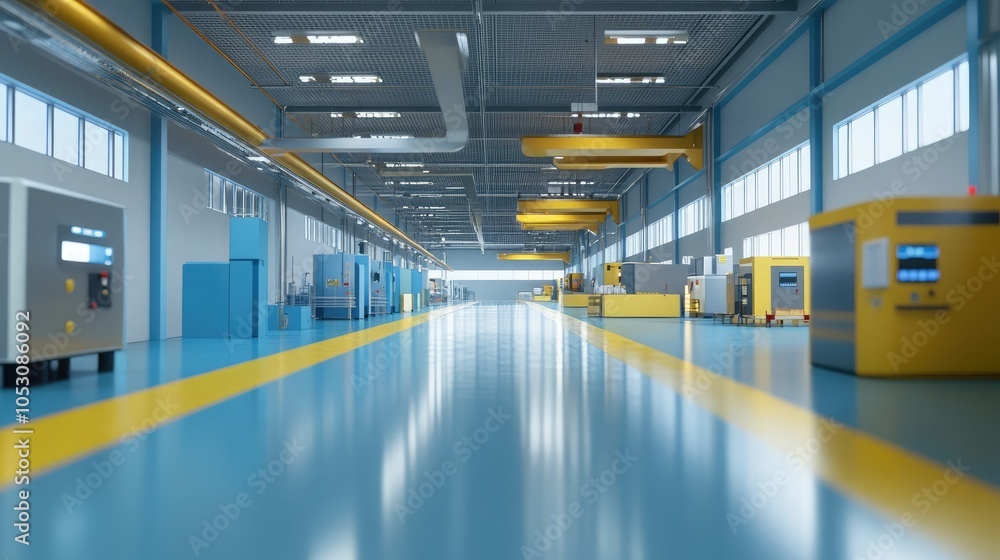 Poster automated factory using iot for enhanced production and quality control