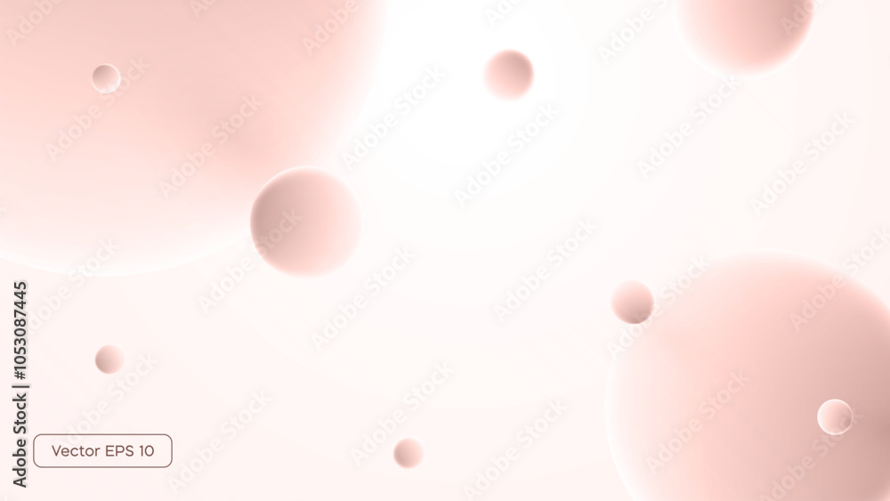 Poster morphing colorful blobs. vector 3d illustration. abstract 3d background. gradient background with tu