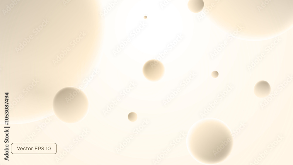 Poster morphing colorful blobs. vector 3d illustration. abstract 3d background. gradient background with tu