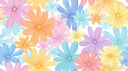 Colorful Floral Pattern