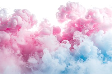Obraz premium Fluid ink in water on abstract background