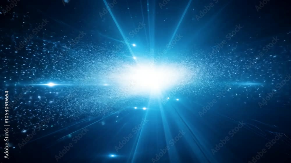 Wall mural strange disappearing dance hadron chaotic closeup quarks highspeed emerging stream visibly collider 