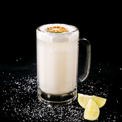 Coconut lemonade juice whit orange