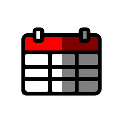 Flat Christmas icon design, easy to edit and change