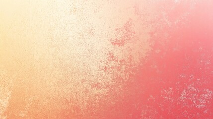 Fototapeta premium Beige bronze pink grainy gradient background pastel noise texture poster backdrop banner design, copy space.