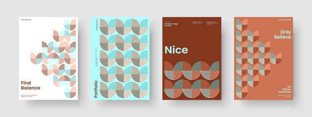 Fototapeta premium Abstract Poster Template. Modern Business Presentation Design. Geometric Report Layout. Banner. Book Cover. Flyer. Brochure. Background. Advertising. Portfolio. Notebook. Handbill. Pamphlet