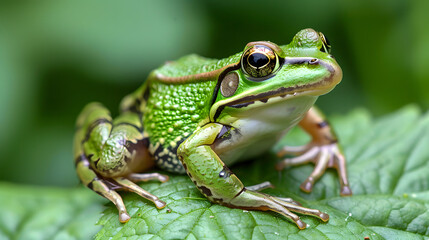Obraz premium frog photo