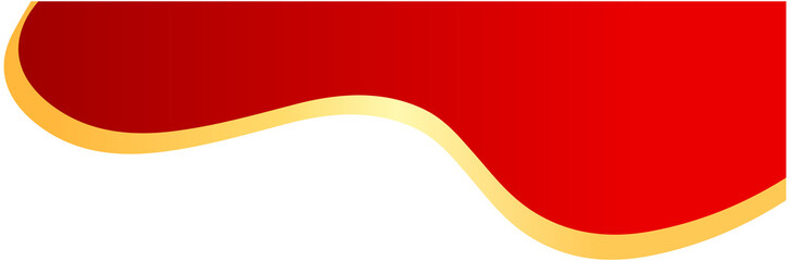 Obraz premium Chinese Red Corner Border