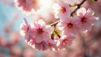 Beautiful Cherry Blossoms in Bloom