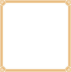 Chinese Decoration Border Frame