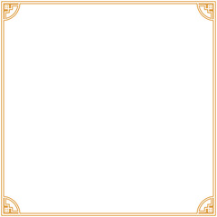 Chinese Decoration Border Frame