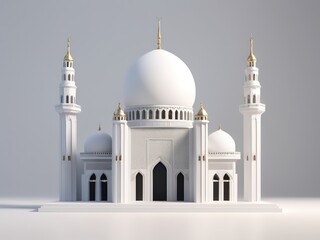 Obraz premium mosque 3d render 