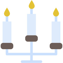 Vector Icon Candle, Miscellaneous, Candle Light, Flame, Fire