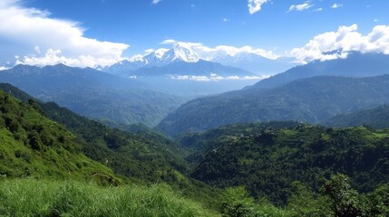 Obraz premium Majestic Himalayan View