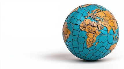 A photostock of a globe with old maps, symbolizing geography and world exploration.