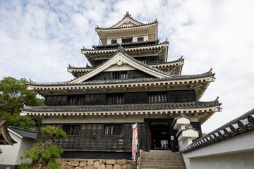 Naklejka premium 中津城