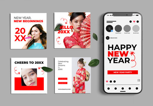 New Year Social Media Post