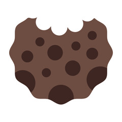 Cookies Flat Icon Design