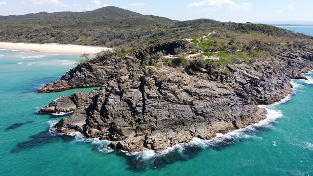 Aerial View of Noosa's Hell's Gate