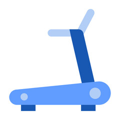 Treadmill Flat Icon Design