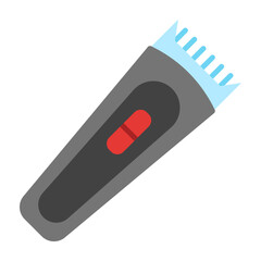 Shaving Machine Flat Icon Design