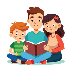 vector reading family