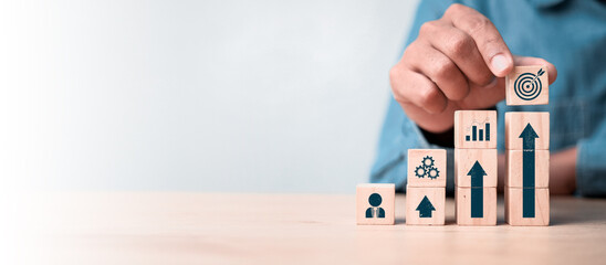 Action plan, Goal and target, success and business target concept, project management, company...