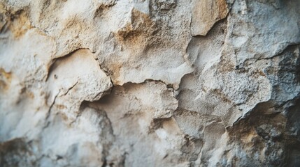 Naklejka premium Textured surface of smooth, light-colored stone for a minimalist look