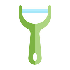 Peeler Flat Icon Design