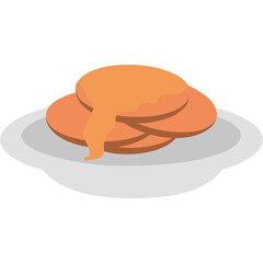 Pancake Illustration
