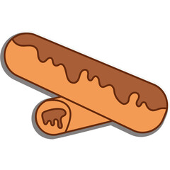 Eclair Sticker