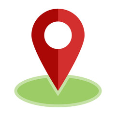 Location Flat Icon Design