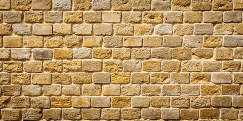 Obraz premium Texture of old limestone brick wall , weathered, aged, rough, vintage, background, architecture, stone, ancient, historical