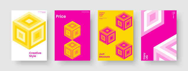 Isolated Brochure Design. Geometric Flyer Template. Abstract Background Layout. Report. Book Cover. Business Presentation. Banner. Poster. Newsletter. Catalog. Advertising. Portfolio